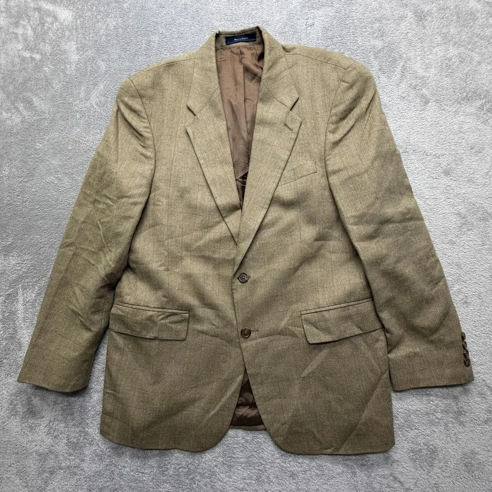 Chaps Ralph Lauren Sport‎ Coat Mens Brown Blazer